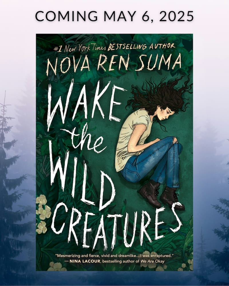 [Cover reveal image for WAKE THE WILD CREATURES]